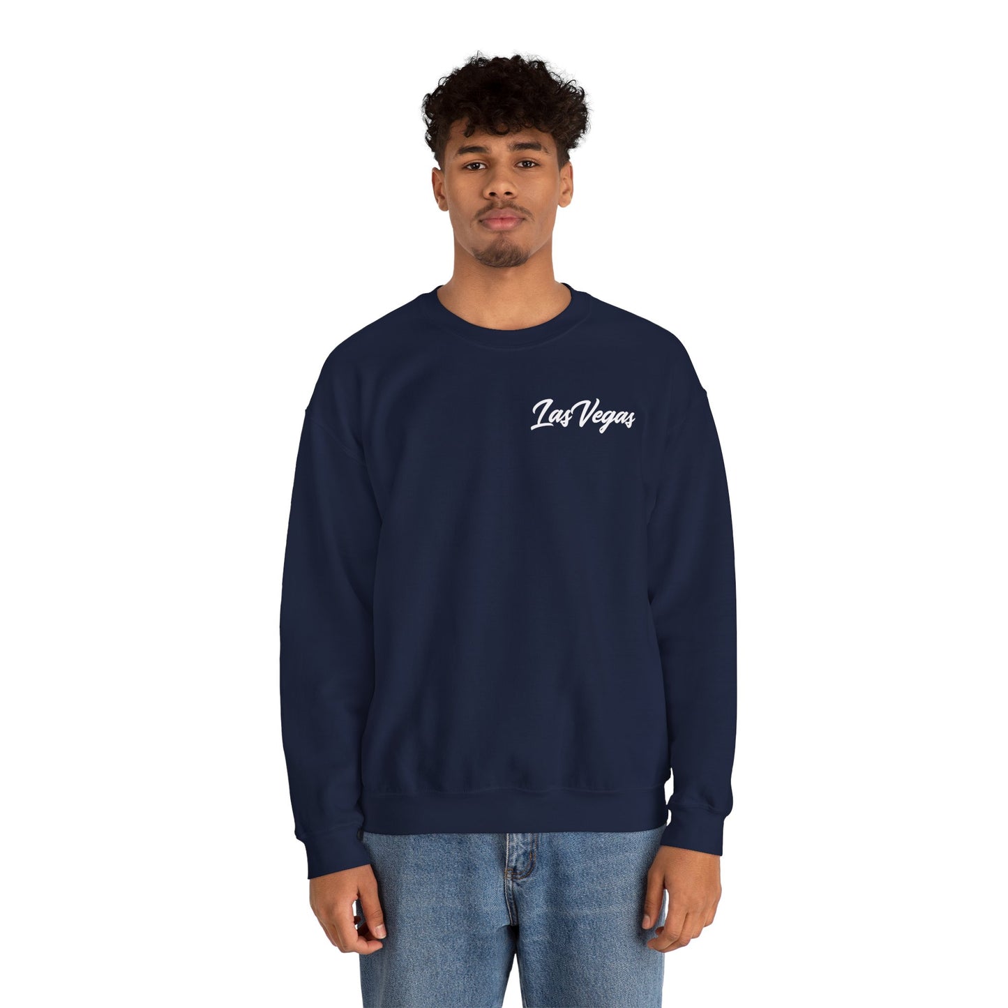 Las Vegas Script Crewneck Sweatshirt