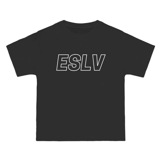 "Beefy-T® ESLV" White Logo T-Shirt