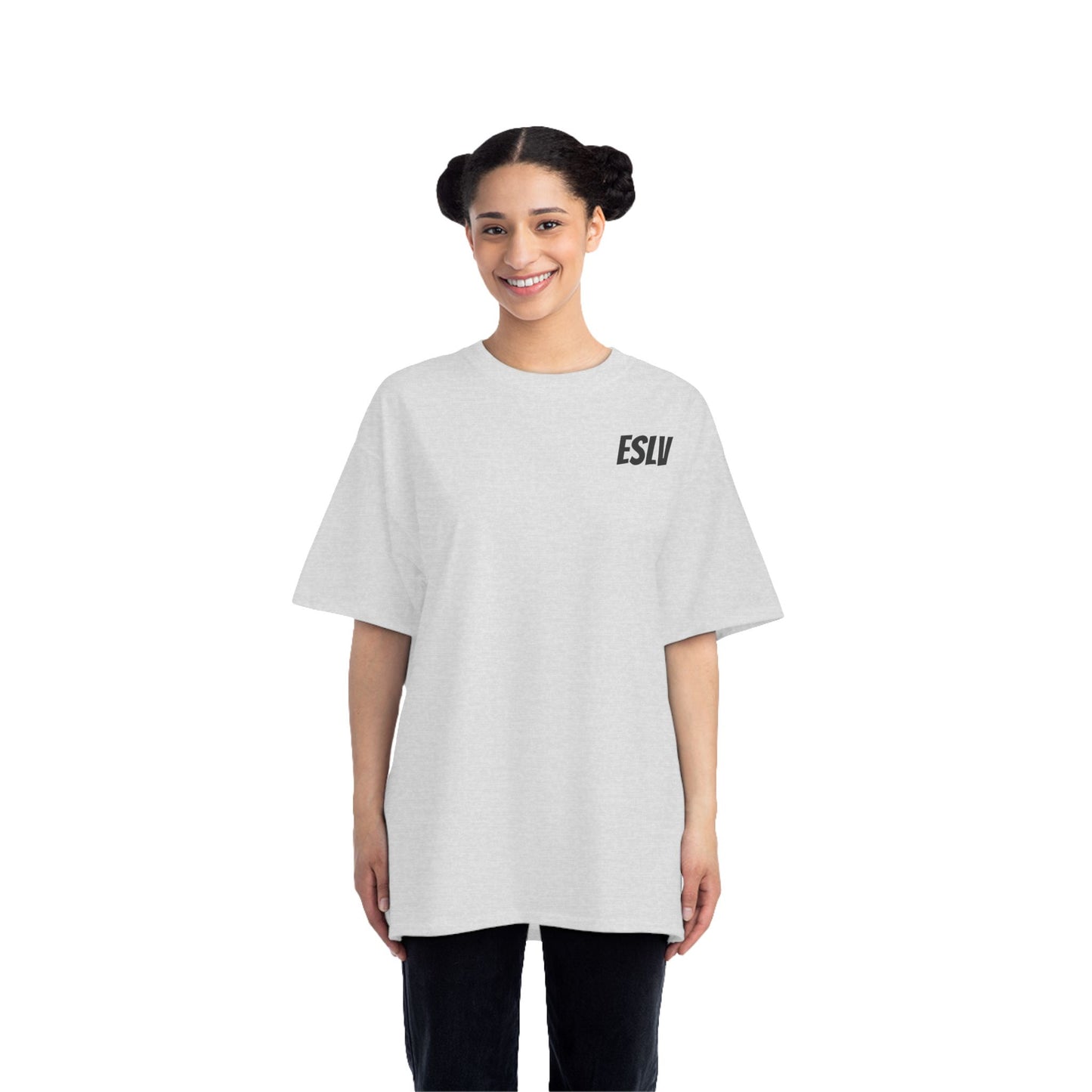 "Beefy-T® ESLV" Black Baby Logo T-Shirt