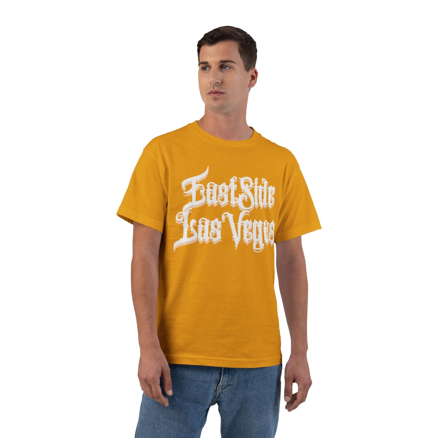 "Beefy-T® White East Side Las Vegas" T-Shirt