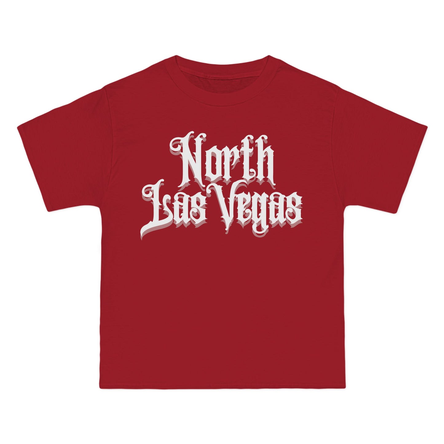 "Beefy-T® White North Las Vegas" T-Shirt