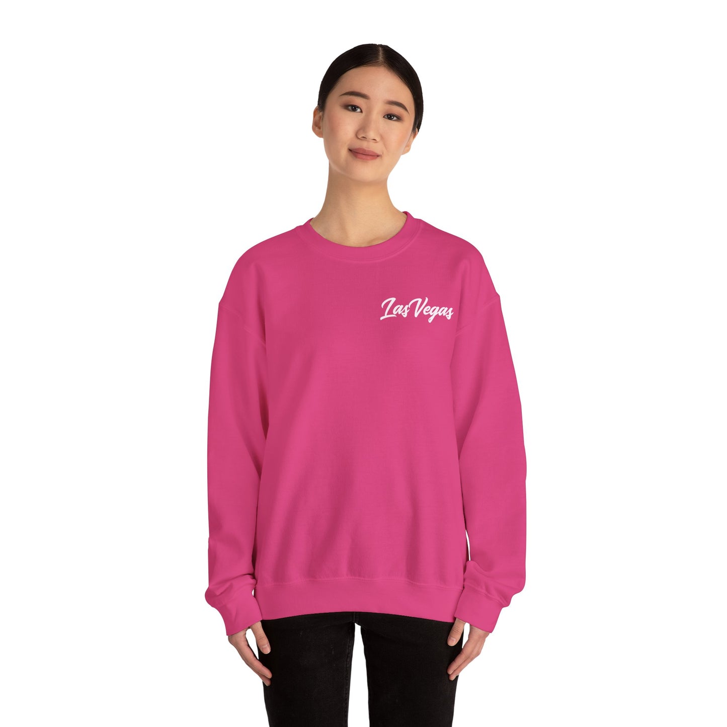 Las Vegas Script Crewneck Sweatshirt