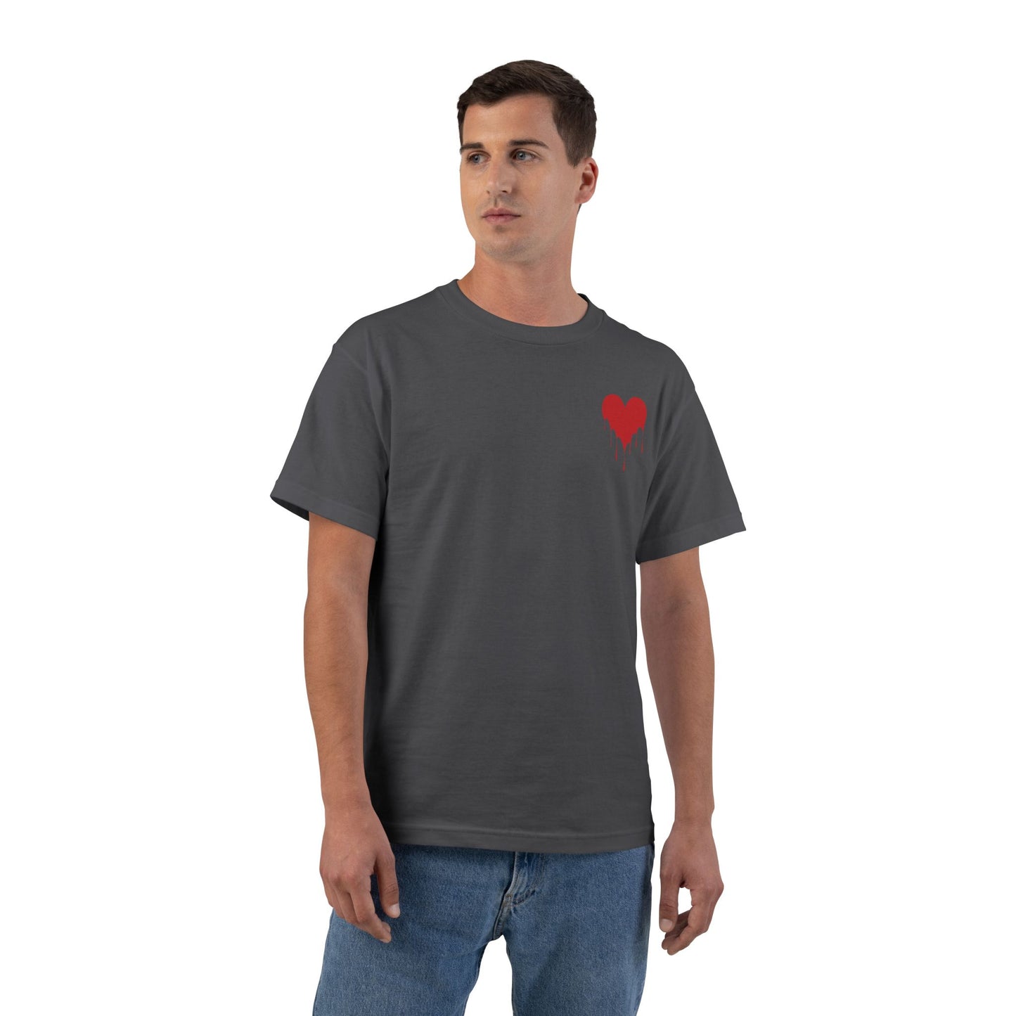 "Beefy-T® Drippin' Heart" T-Shirt