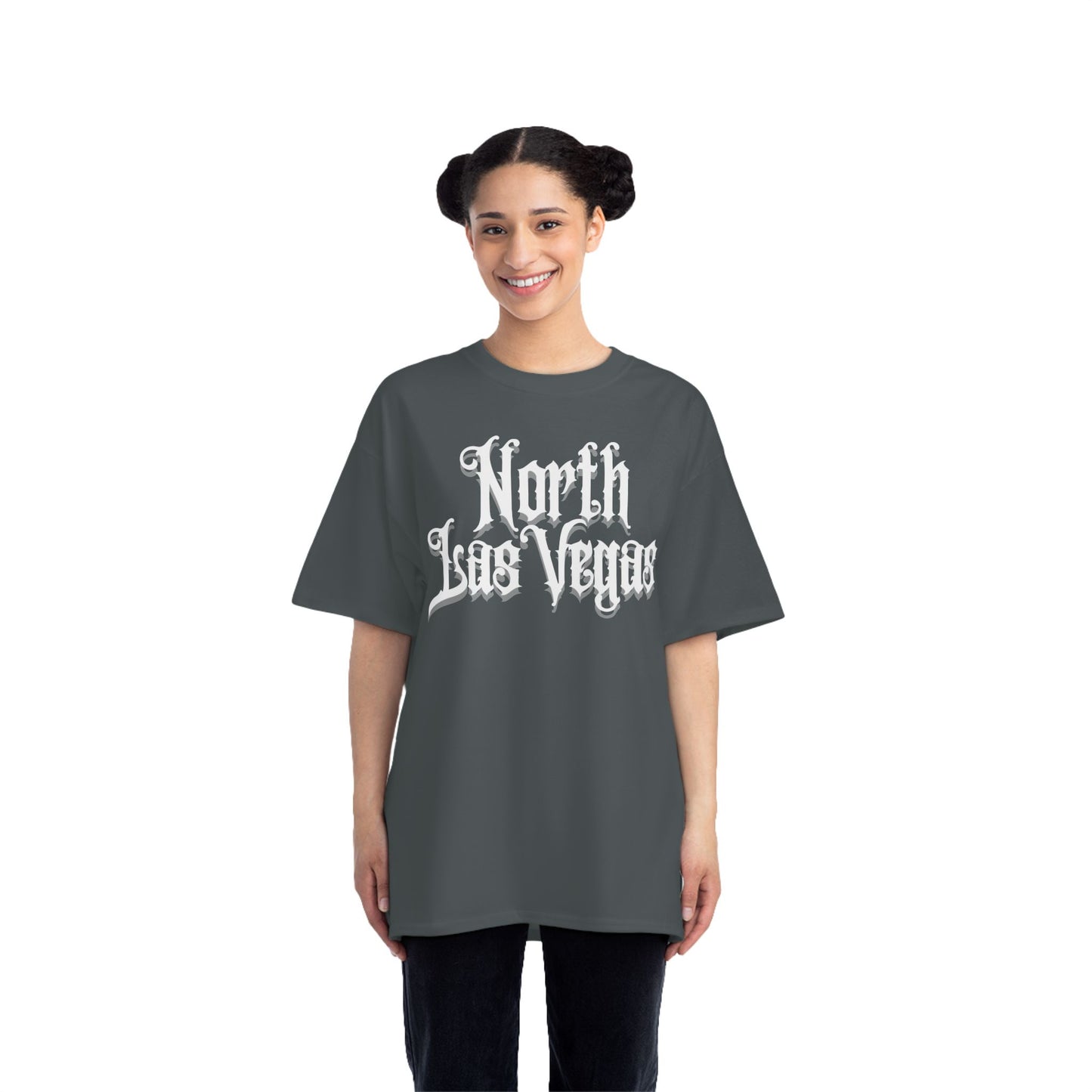 "Beefy-T® White North Las Vegas" T-Shirt