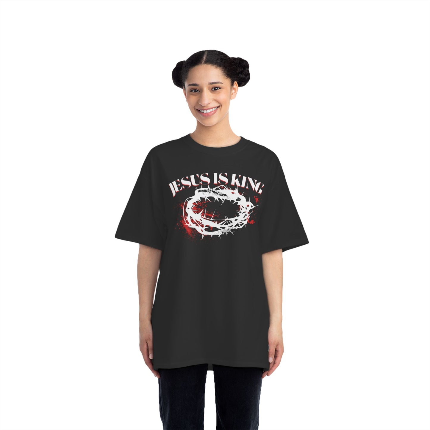 "Beefy-T® Jesus is King" T-Shirt
