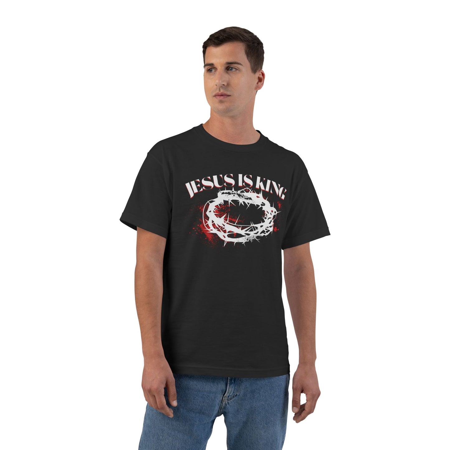 "Beefy-T® Jesus is King" T-Shirt