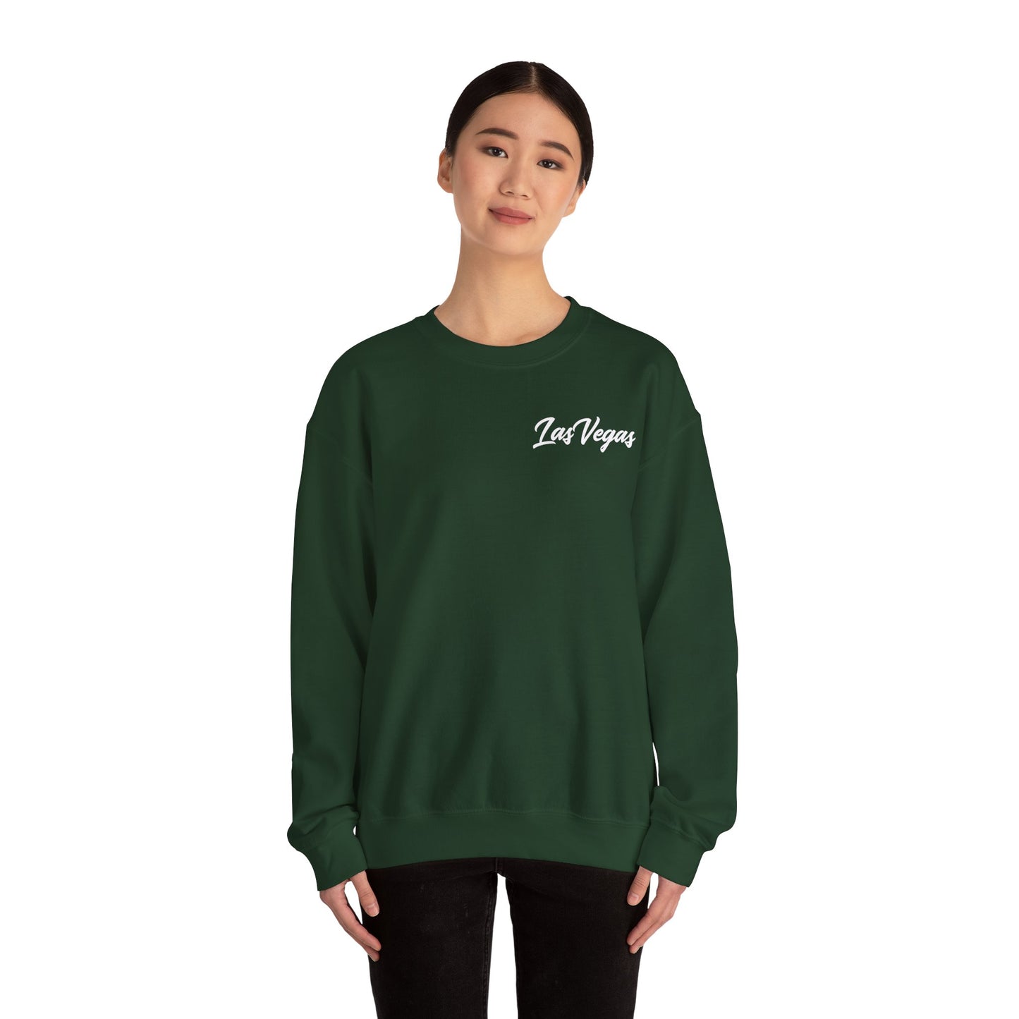 Las Vegas Script Crewneck Sweatshirt