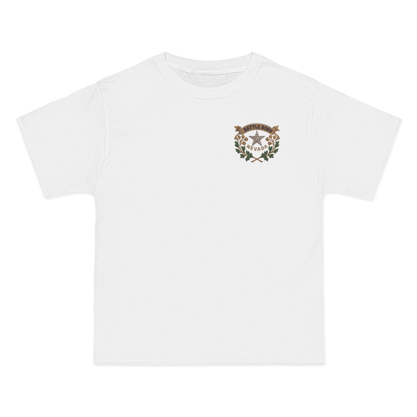"Beefy-T® Battle Born Crest" T-Shirt