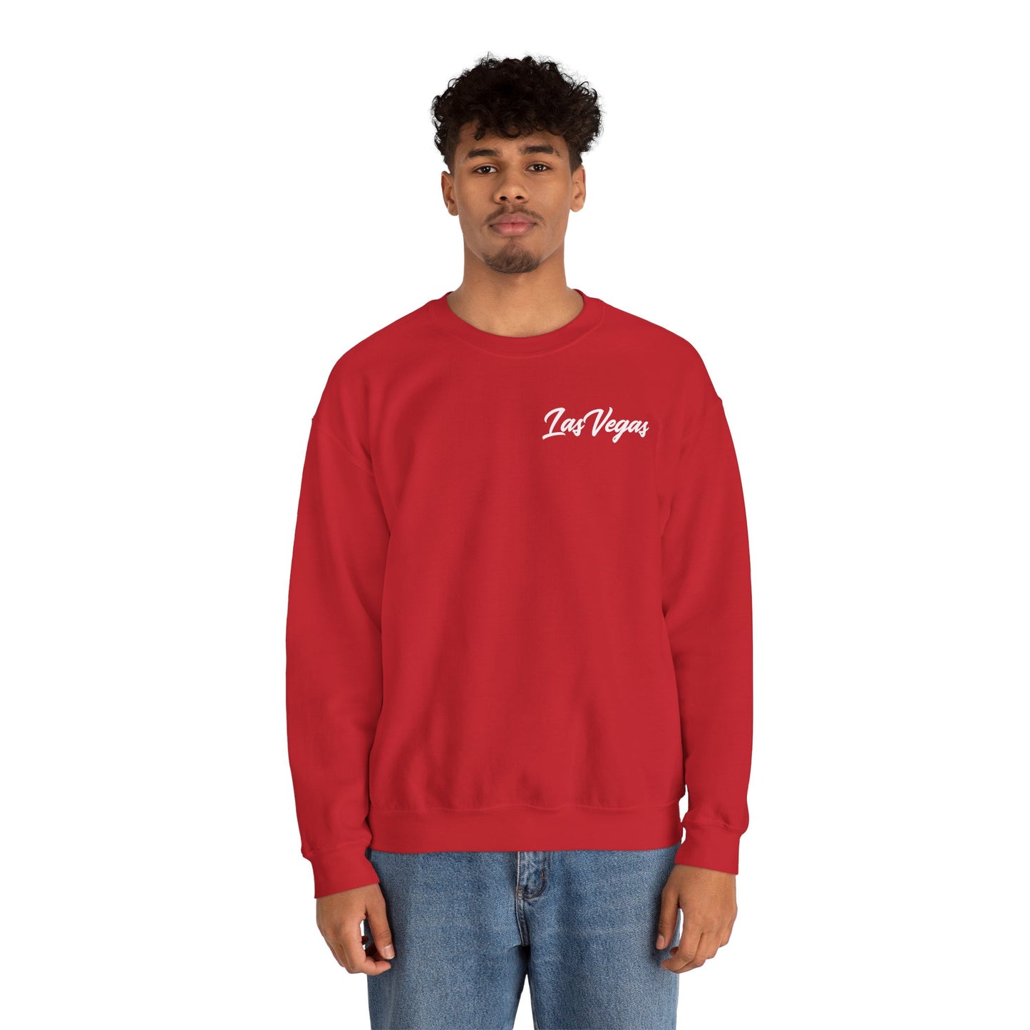 Las Vegas Script Crewneck Sweatshirt