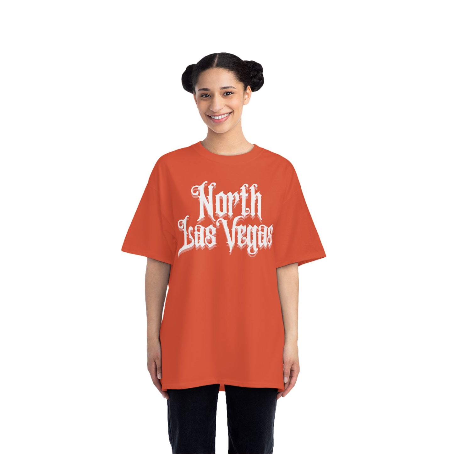 "Beefy-T® White North Las Vegas" T-Shirt