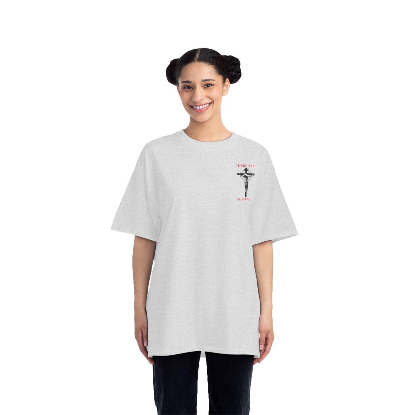 "Beefy-T® Here I Am, Send Me" T-Shirt