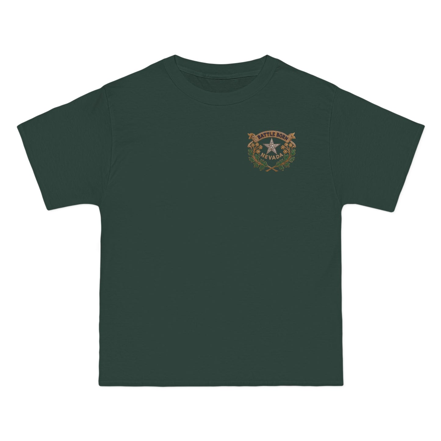 "Beefy-T® Battle Born Crest" T-Shirt