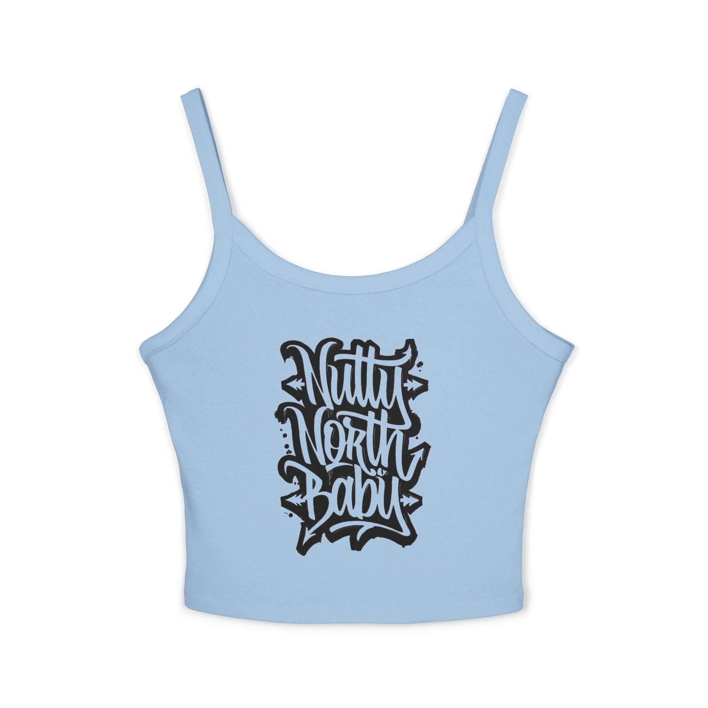 "Nutty North Graff" Spaghetti Strap Tank