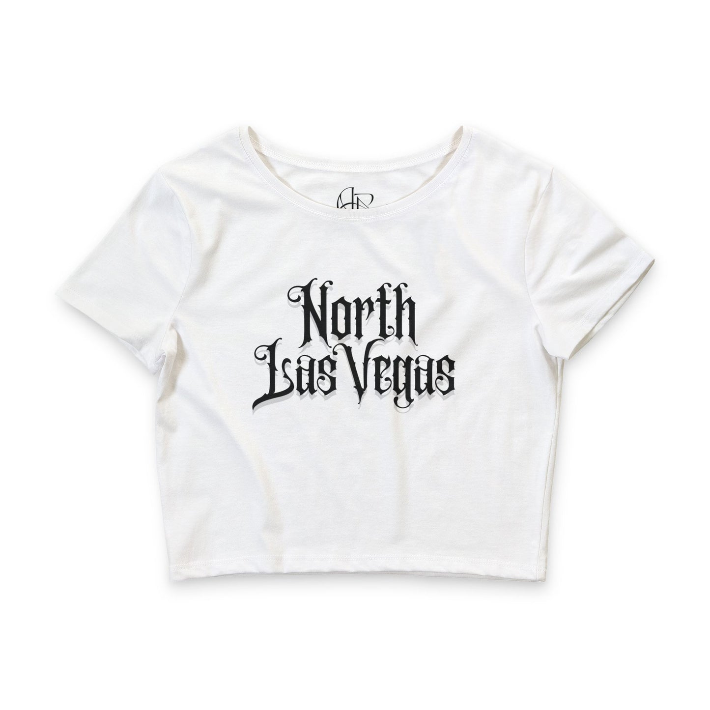 "North Las Vegas" Crop tee