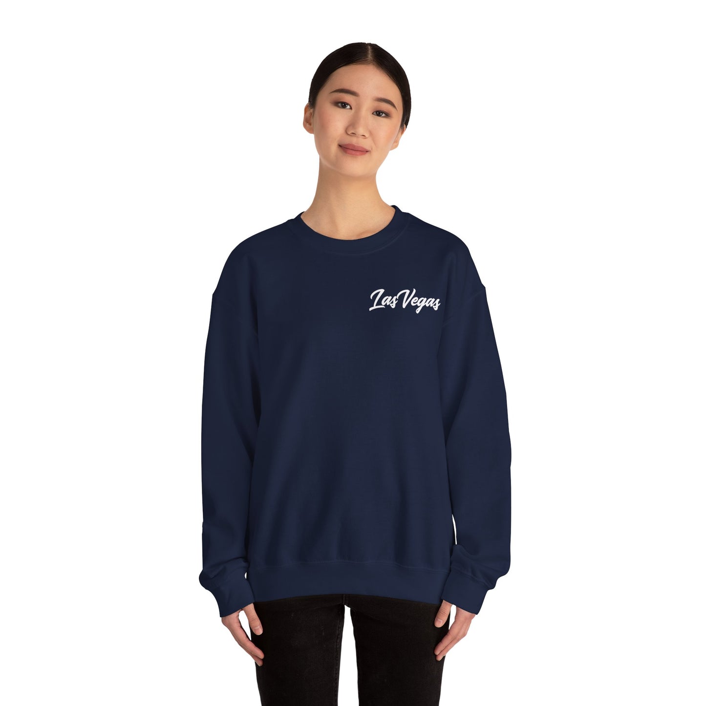 Las Vegas Script Crewneck Sweatshirt