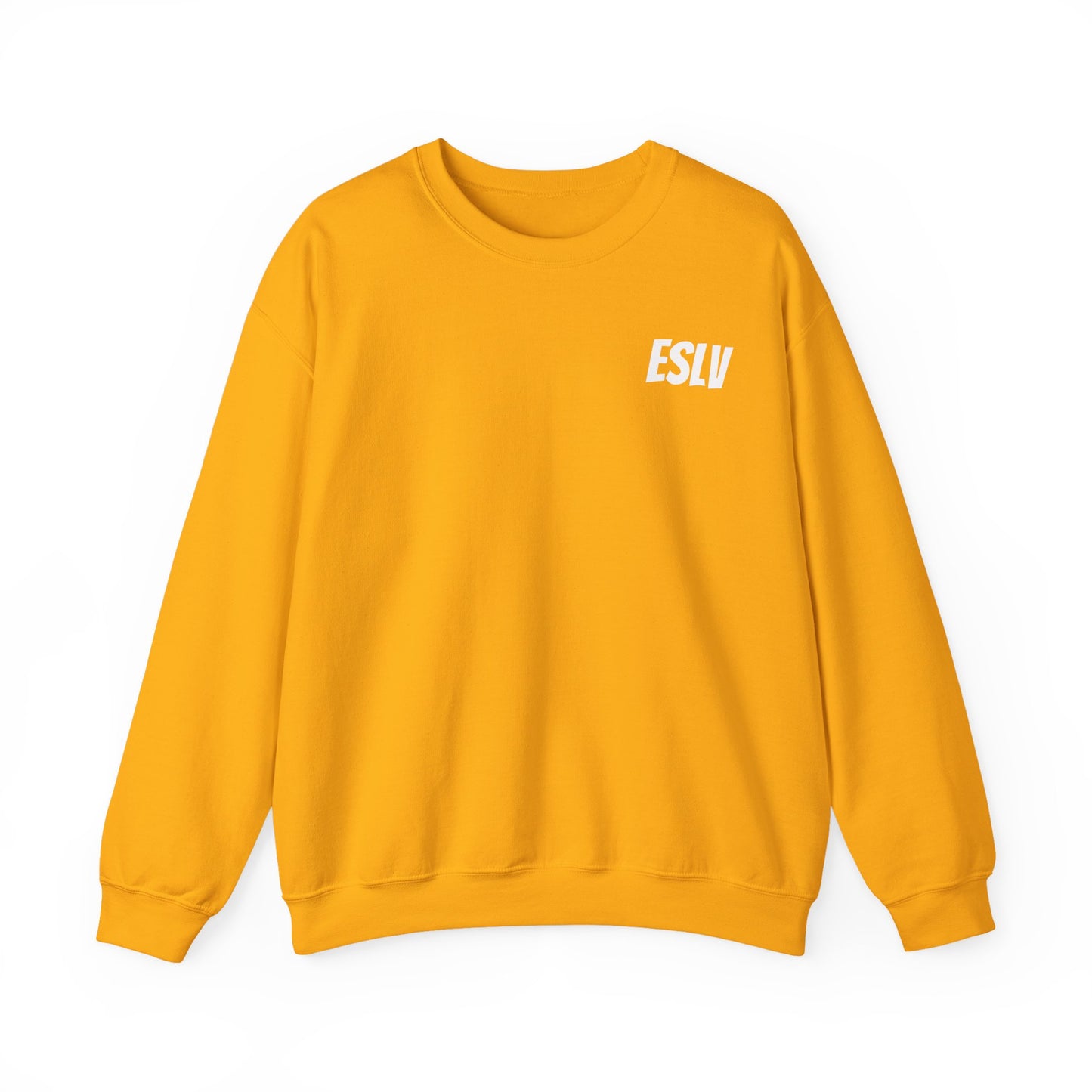 ESLV Crewneck Sweatshirt – Minimal Logo Black Pullover