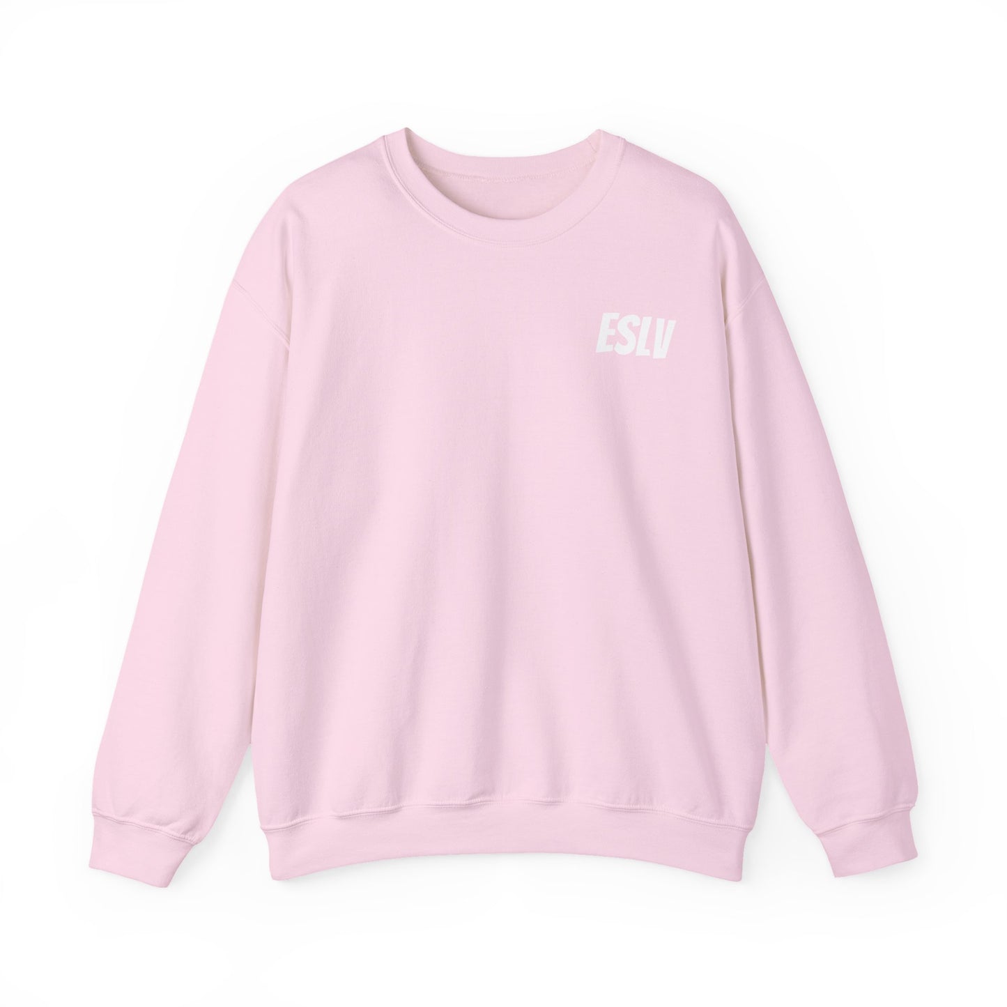 ESLV Crewneck Sweatshirt – Minimal Logo Black Pullover
