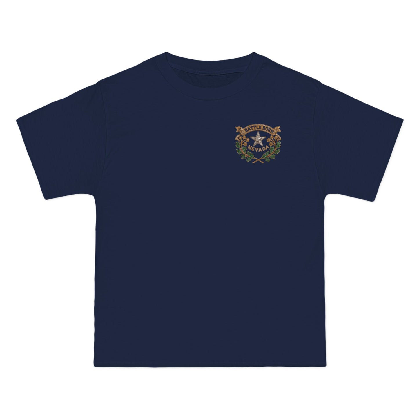 "Beefy-T® Battle Born Crest" T-Shirt