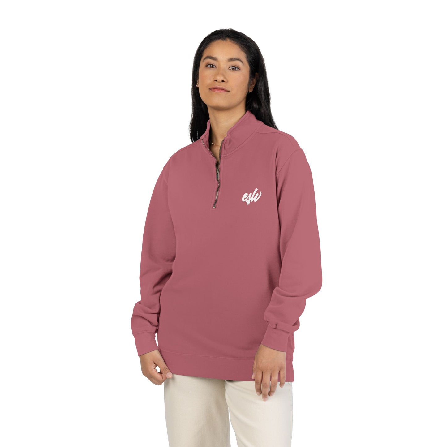 "ESLV Quarter-Zip" Sweatshirt
