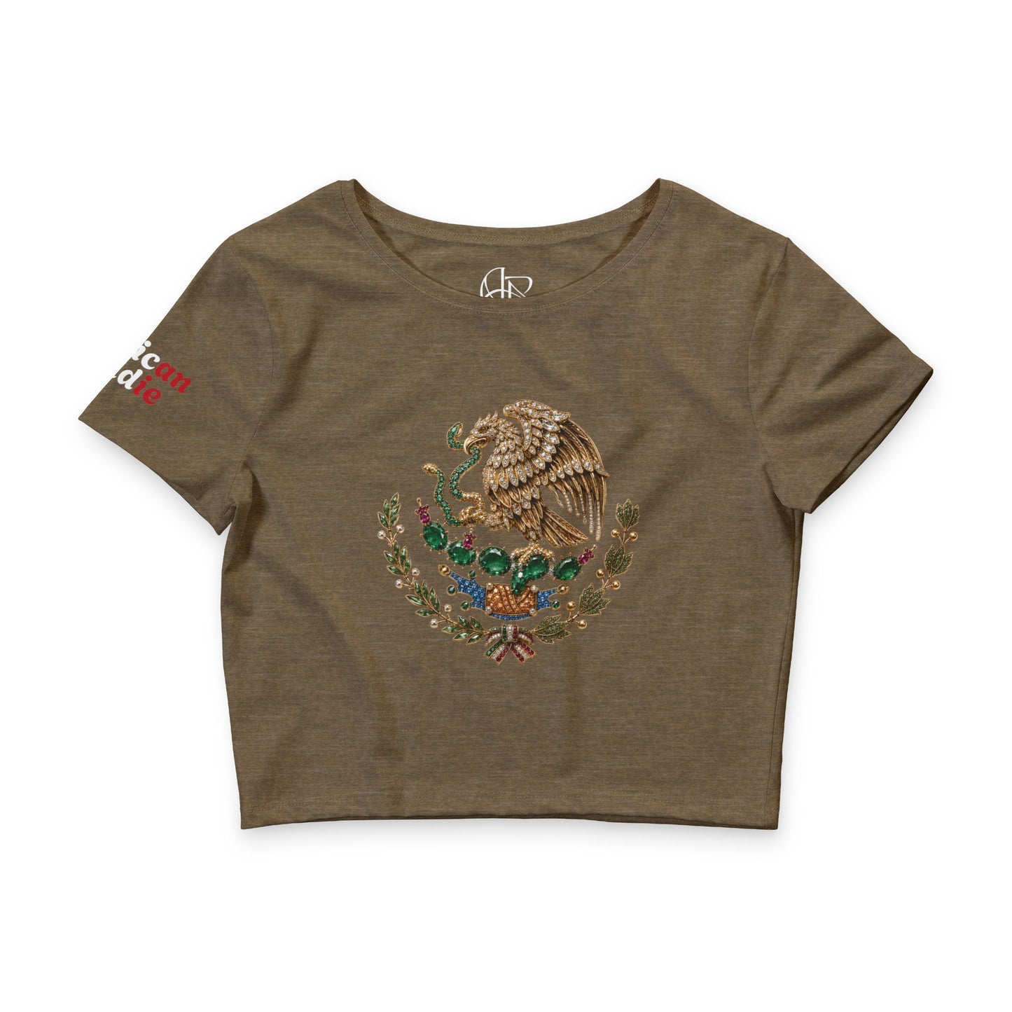 "Mexican Crest" Crop Tee