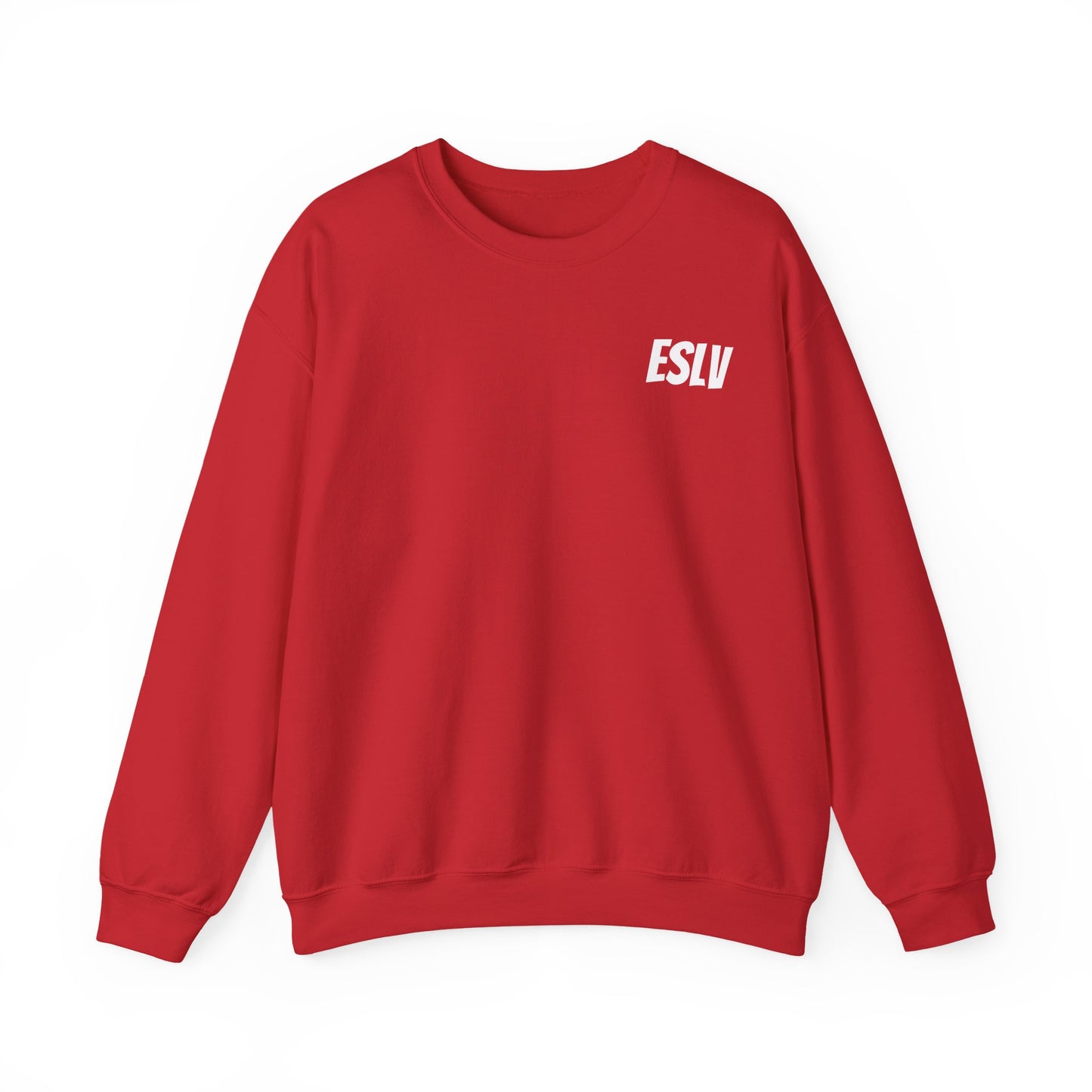 ESLV Crewneck Sweatshirt – Minimal Logo Black Pullover
