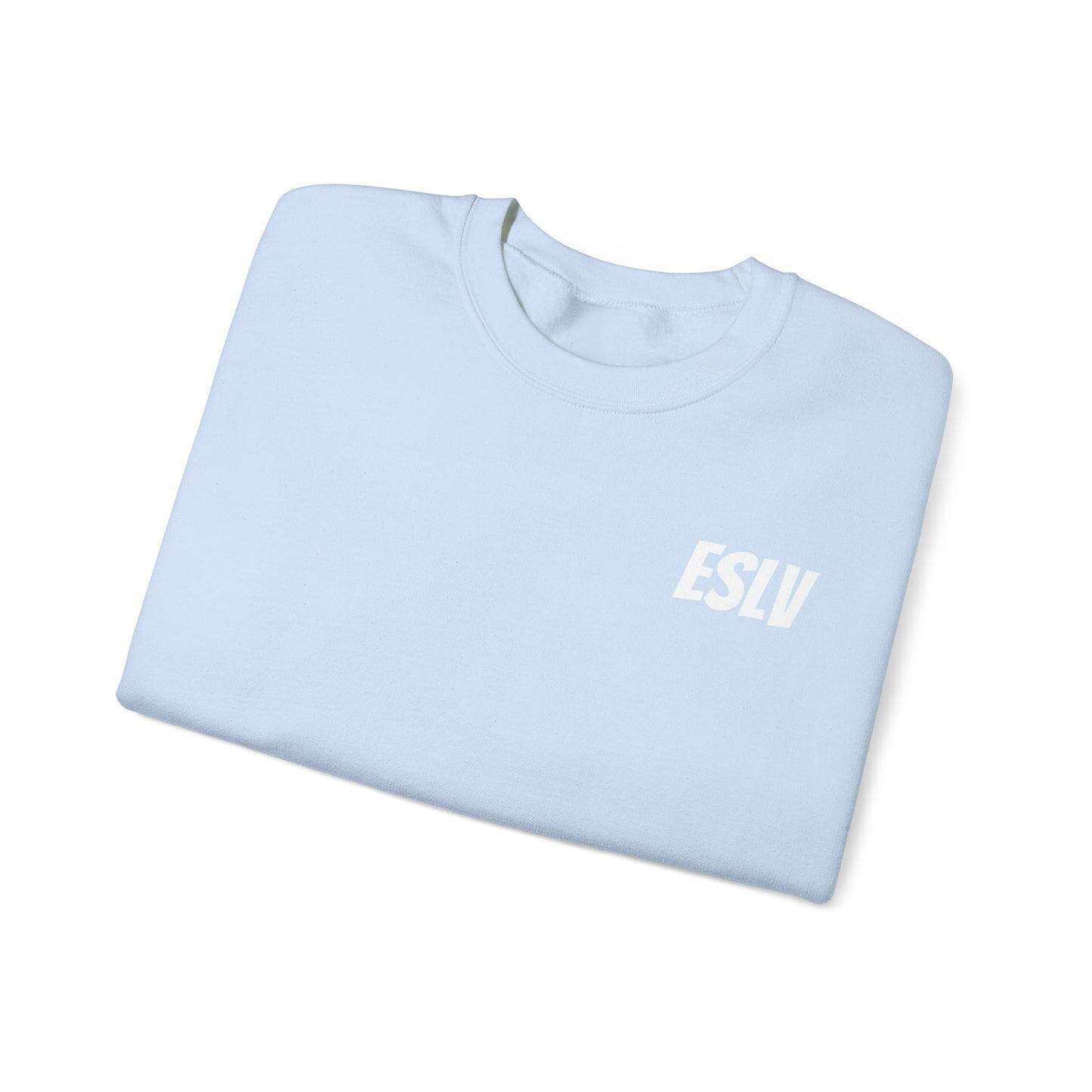ESLV Crewneck Sweatshirt – Minimal Logo Black Pullover