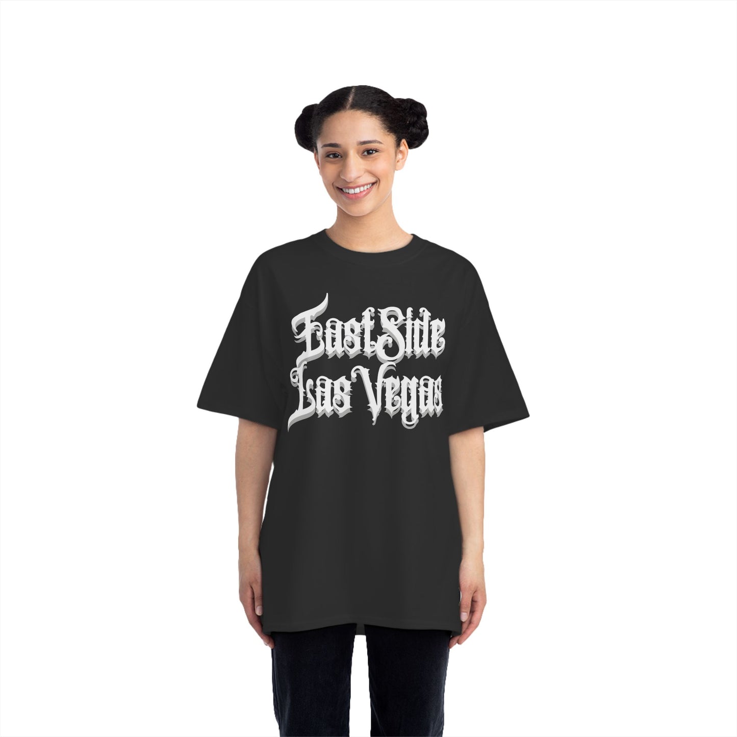 "Beefy-T® White East Side Las Vegas" T-Shirt
