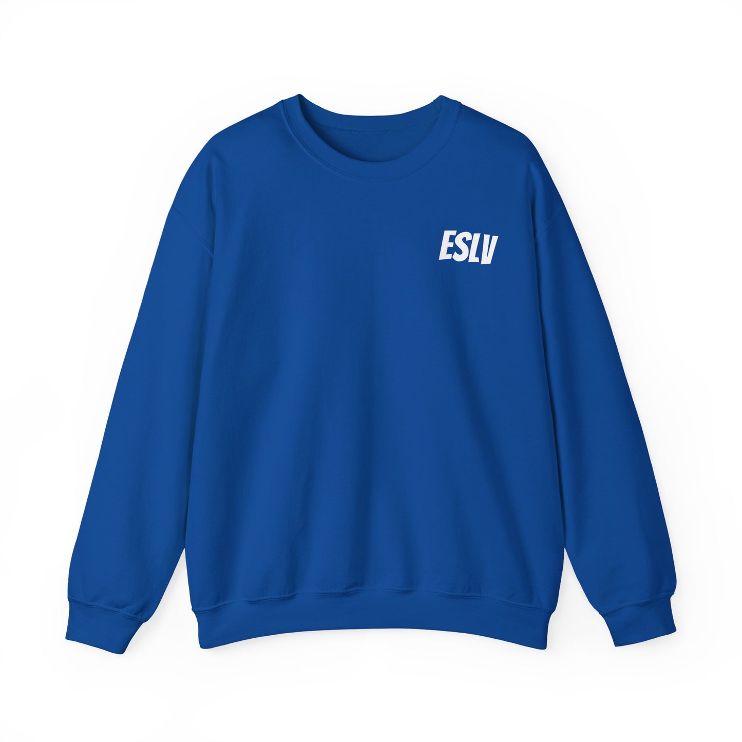 ESLV Crewneck Sweatshirt – Minimal Logo Black Pullover